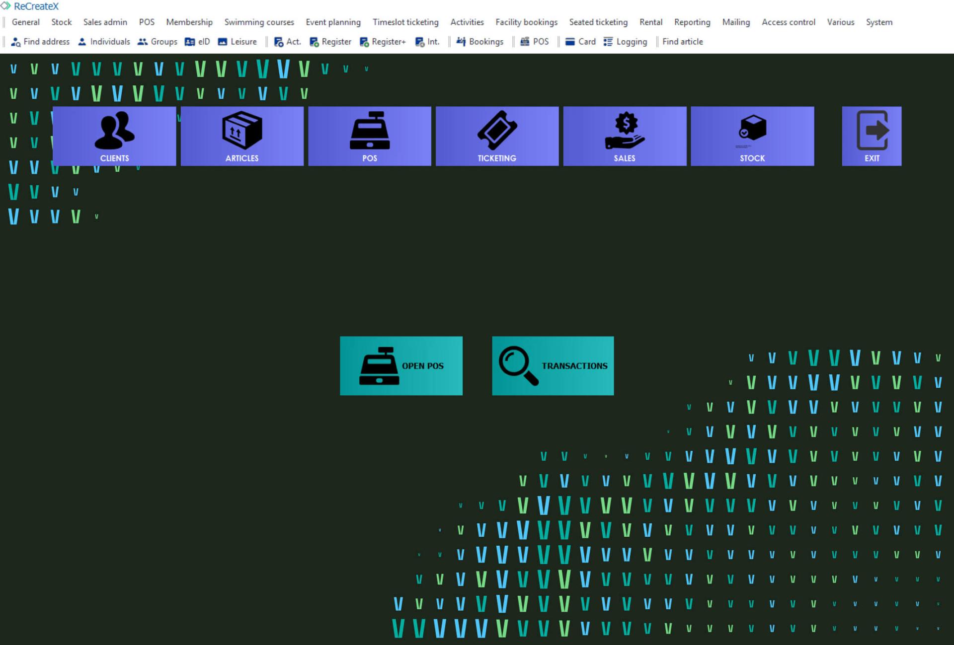 Recreatex Management Software